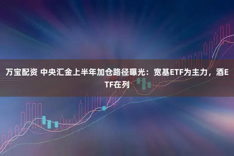 万宝配资 中央汇金上半年加仓路径曝光：宽基ETF为主力，酒ETF在列